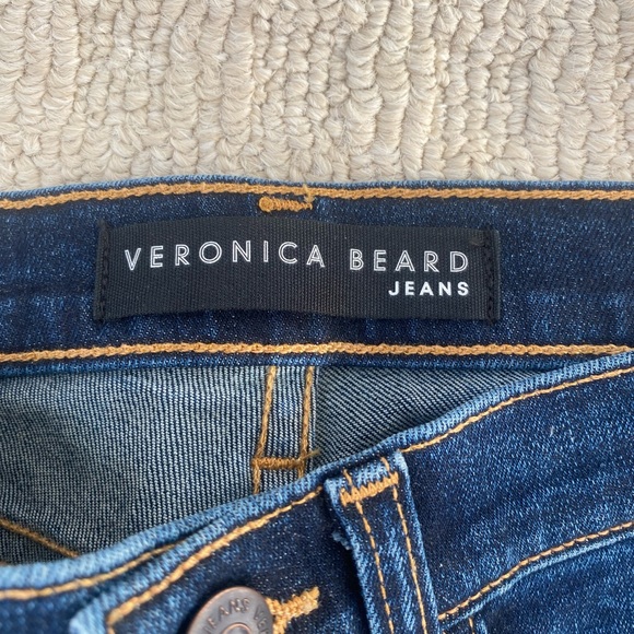 Veronica Beard Carolyn Tuxedo Striped Jeans - size 24 - Picture 10 of 16